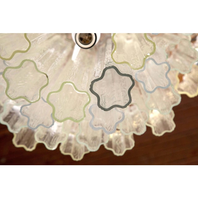 1960s 1960s Vintage Italian Murano Tronchi Chandelier For Sale - Image 5 of 7