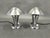 Bauhaus Chrome Adjustable Table Lamps, Former Czechoslovakia, 1930s, Set of 2 For Sale - Image 4 of 15