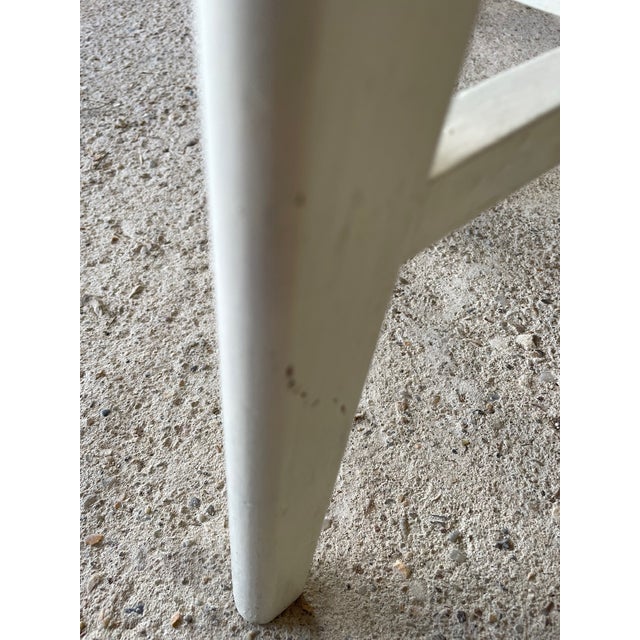 Vintage Wooden Stool, 1950s For Sale - Image 10 of 18