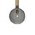 Brass and Smoked Glass Rosdala Ceiling Lamp by Sabina Grubbeson for Konsthantverk For Sale - Image 4 of 5