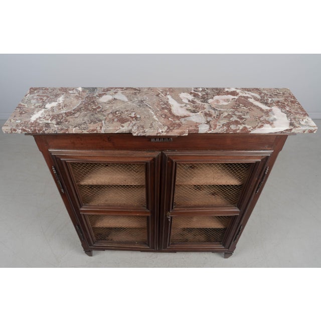 19th Century French Louis XVI Style Bibliotheque For Sale - Image 10 of 10