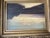 Ebony Antique Tonalist Landscape Oil Painting in Ornate Guilt Frame For Sale - Image 8 of 8