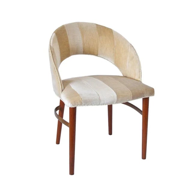 Vanity Chair by Frode Holm for Illums Bolighus, Denmark, 1950s For Sale - Image 16 of 16