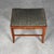 Austrian Secessionist Stool Reupholstered with Dedar Melange Bouclè, 1890s-1910s For Sale - Image 6 of 15