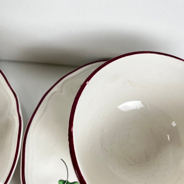 Large Streetlight Cups with Saucers from KG Lunéville, 1980s, Set of 10 For Sale - Image 11 of 12