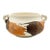 Vintage 1970s Royal Haeger "Earth Wrap" Double-Handled Lava Glaze Planter Bowl For Sale