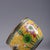 Yellow Vintage Cloisonné Enamel Bowl With Lotus and Duck Motif For Sale - Image 8 of 9