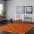 Textile 6x8 Yellow Flat Weave Wool Brickwork Motif Geometric Modern Carpet Rug For Sale - Image 7 of 7
