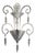 Scenographic Venetian Rigadinwall Sconce in Trasparent Murano Glass ny Simoeng for Simoeng For Sale