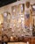 Cream Pair of French Louis XV Painted Tole and Crystal Eight-Light Chandeliers For Sale - Image 8 of 13