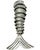 Silver Vintage Articulated Metal Fish Bottle Opener Nautical Barware For Sale - Image 8 of 11