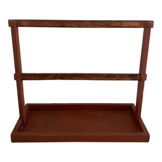 Early 20th Century Wood Garden Harvest Carrier For Sale