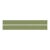 Handmade New Zealand Wool Dhurrie Runner, Olive Green and Cream Geometric Runner Rug- 3'x8' For Sale