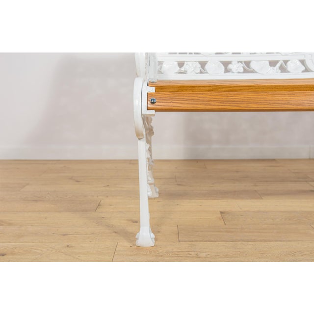 Victorian Aluminium Garden Bench, United Kingdom, 1950s For Sale - Image 11 of 14