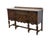 BERNHARDT FURNITURE Solid Walnut Gothic Jacobean Style 60" Sideboard Buffet 225-105 37" High 60.5" Wide 20.25" Deep We...
