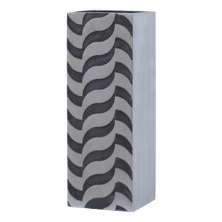 1970s Modernist Tall Vase by Artist Lorenzo Burchiellaro For Sale