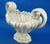 Antique Cerulean Ceramic Centerpiece Vase, 1890s For Sale - Image 13 of 18