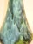 Ceramic Mid 20th Century Vase Drip Glaze Pottery Blue & Green Retro Mid Century Modern For Sale - Image 7 of 13