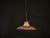 Italian Murano Glass Swirl Pendant Light with Brass, 1970s For Sale - Image 3 of 12