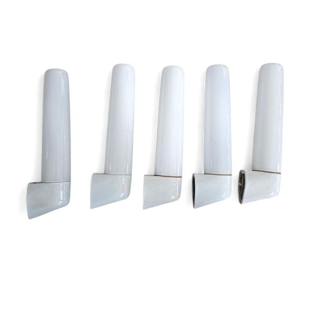 Model 6061 Wall Lamps by Wilhelm Wagenfeld for Lindner Leuchten, Set of 5 For Sale - Image 12 of 13