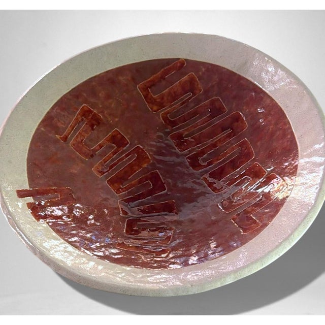 Ceramic Brutalist Style French Porcelain Stoneware Centerpiece For Sale - Image 7 of 18