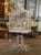 This antique French aviary brings sculptural presence and instant charm, standing over five feet tall with a striking...