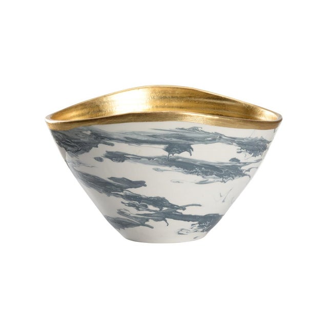 Chelsea House Inc Grigio Large Bowl For Sale - Image 4 of 6