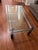 Mid-Century Modern 1980s Mid Century Modern Wood, Chrome and Glass Large Coffee Table For Sale - Image 3 of 9