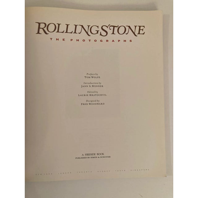 Rolling Stones the Photographs 1993 Softcover Book For Sale - Image 4 of 13