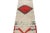Rug & Kilim Vintage Moroccan Runner Rug With White and Red Diamond Medallions | Rug & Kilim For Sale - Image 4 of 7