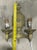 Early 20th Century Antique Arts & Crafts Wall Sconce Double 2 Light for Repair For Sale - Image 5 of 8