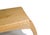 Mid 20th Century Solid Bird’s-Eye Maple Sculptural Coffee Table, Custom Studio Piece For Sale - Image 9 of 10