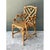 Late 20th Century Vintage Chinese Chippendale Bamboo Armchair For Sale - Image 5 of 12