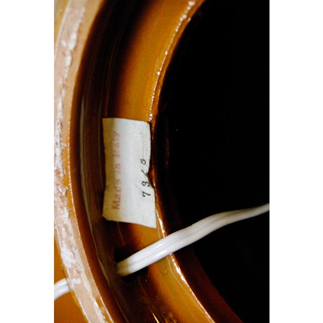 Large Vintage Sahara Series Table Lamp by Aldo Londi for Bitossi, 1960 For Sale - Image 6 of 10