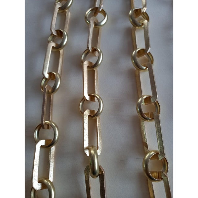 Late 20th Century Ceiling Light in the Style of Giacometti For Sale - Image 6 of 9