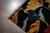 Traditional 8x10 Black Art Nouveau Geometric Modern Hand Knotted Wool Carpet Rug For Sale - Image 3 of 6