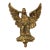 Circa 1900 Antique English Brass Eagle Door Knocker For Sale