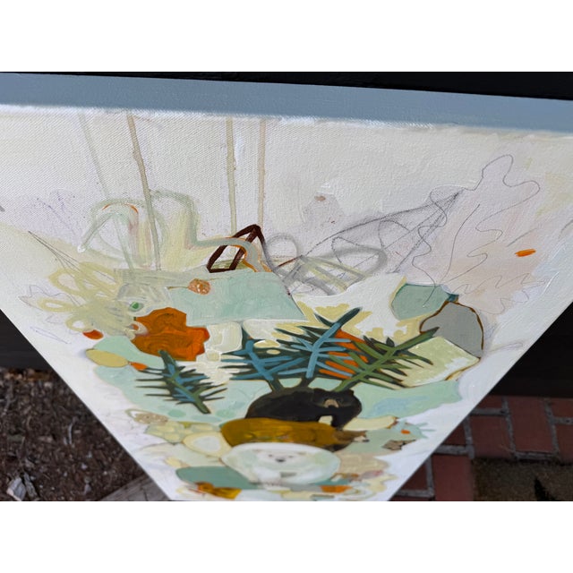 “Ursus Over Under” Bear Trio Painting LWren Walraven For Sale - Image 9 of 15