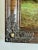 Early 20th Century Early 20th Century Art Nouveau Reverse Painting, Mother-of-Pearl Inlay Scottish Highlands Cottage in Ornate Frame For Sale - Image 5 of 18