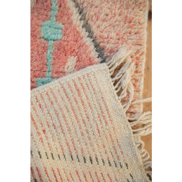 2020s Moroccan Rug Mat Runner - 1'9" x 3'4" For Sale - Image 5 of 8