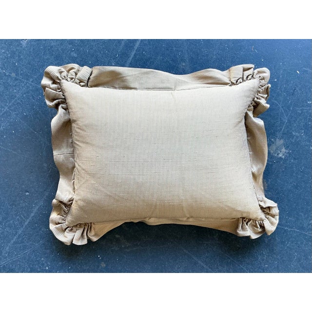 The House of Scalamandre Vintage Regency Scalamandre Leopard Velvet Throw Pillow For Sale - Image 4 of 12