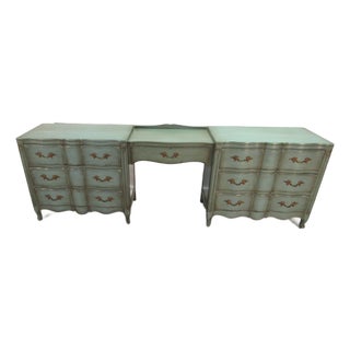 1950's French Style Three Piece Sideboard For Sale