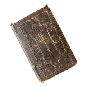 Antique Religious French 1869 Book Memorial Des Vierges Chretiennes