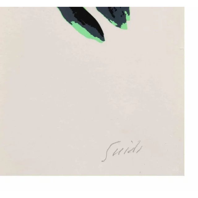 Countess Portrait is a lithograph realize by Virgilio Guidi. Good conditions. Hand-signed on the lower right. Numbered,...