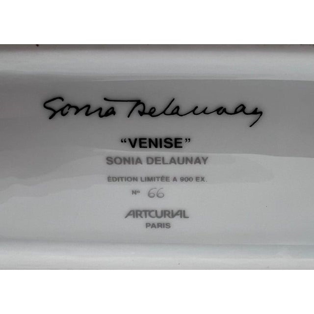Venise ceramic, 1979 edition : 66/900 publisher : artcurial (paris) h x w x d : 26.00 cm. X 26.00 cm. X 12.00 cm. 10.24...