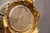 Electrified Kerosene Lamps in Glazed Earthenware with Gilt Bronze Mounts and Geometric Decor from Longwy, Late 19th Century, Set of 2 For Sale - Image 5 of 14