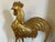 Metal Antique 19th Century American Folk Art Gilt Swell Body Copper and Zinc Rooster Weathervane For Sale - Image 7 of 12