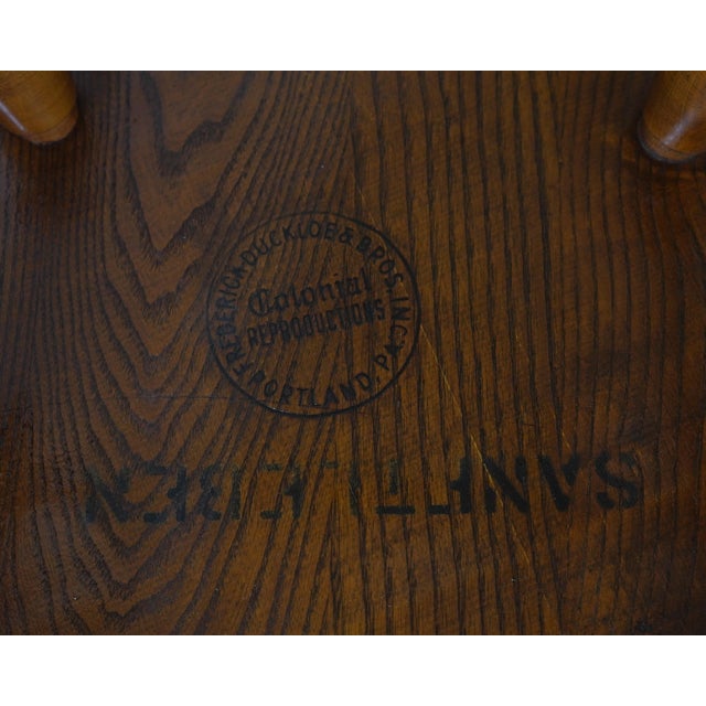 Set of 6 Frederick Duckloe Loop Back Windsor Dining Room Chairs For Sale - Image 18 of 18