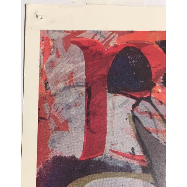 1960s Vintage Sister Corita Pop Modernist "Benedictus" Print For Sale In Tampa - Image 6 of 7
