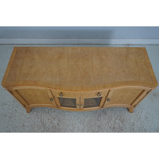 Thomasville Bogart Collection Burl Elm Tv Media Cabinet For Sale In Philadelphia - Image 6 of 12